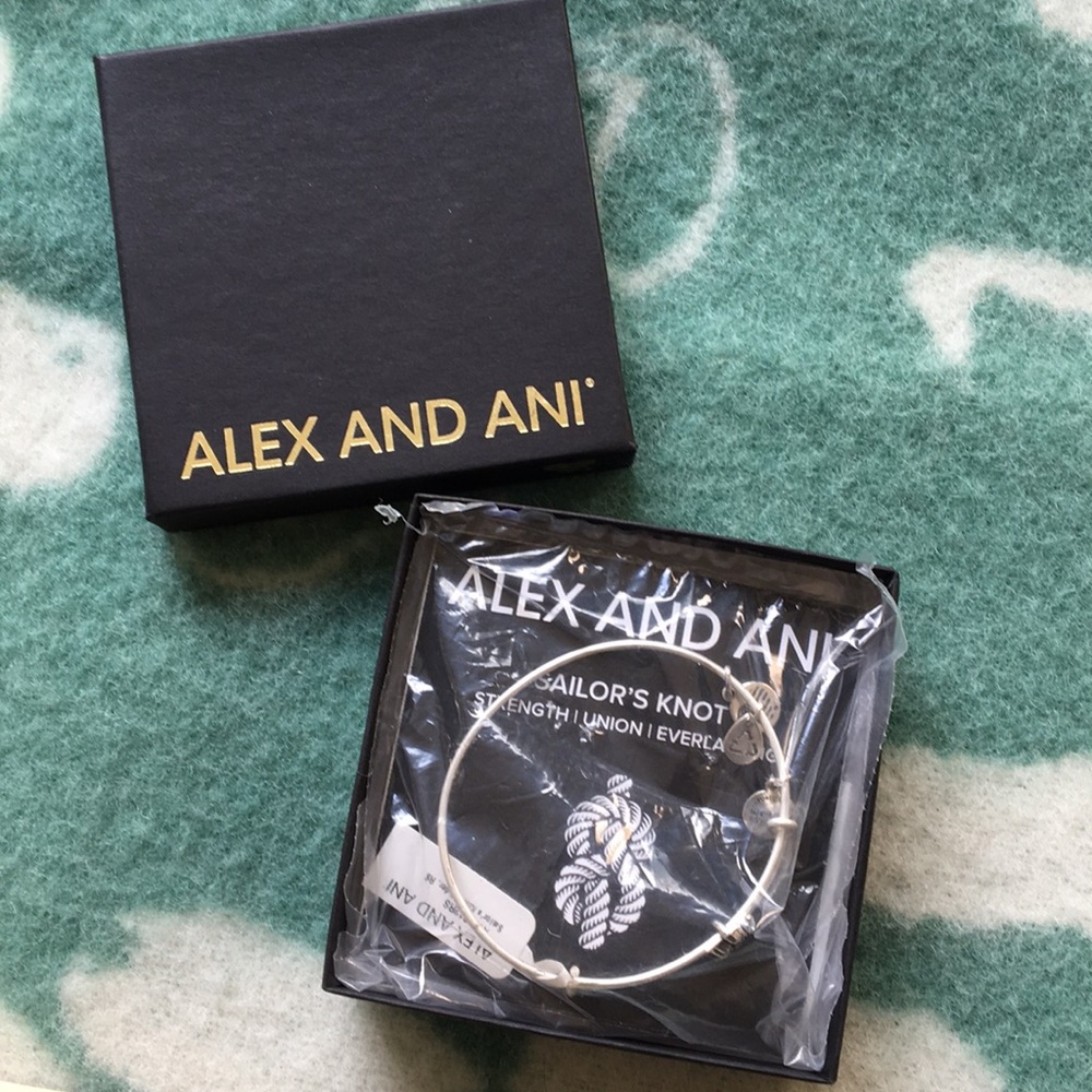 Alex and Ani Sailor's Knot Slider Bangle